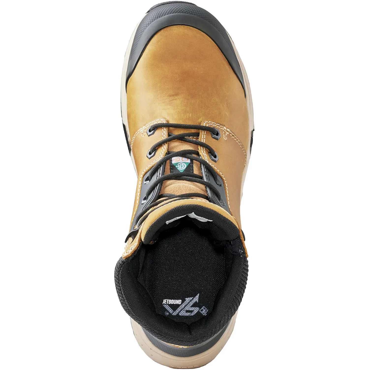 Terra Men's Carbine 6" Comp Toe WP Safety  Work Boot -Wheat- 8395WT