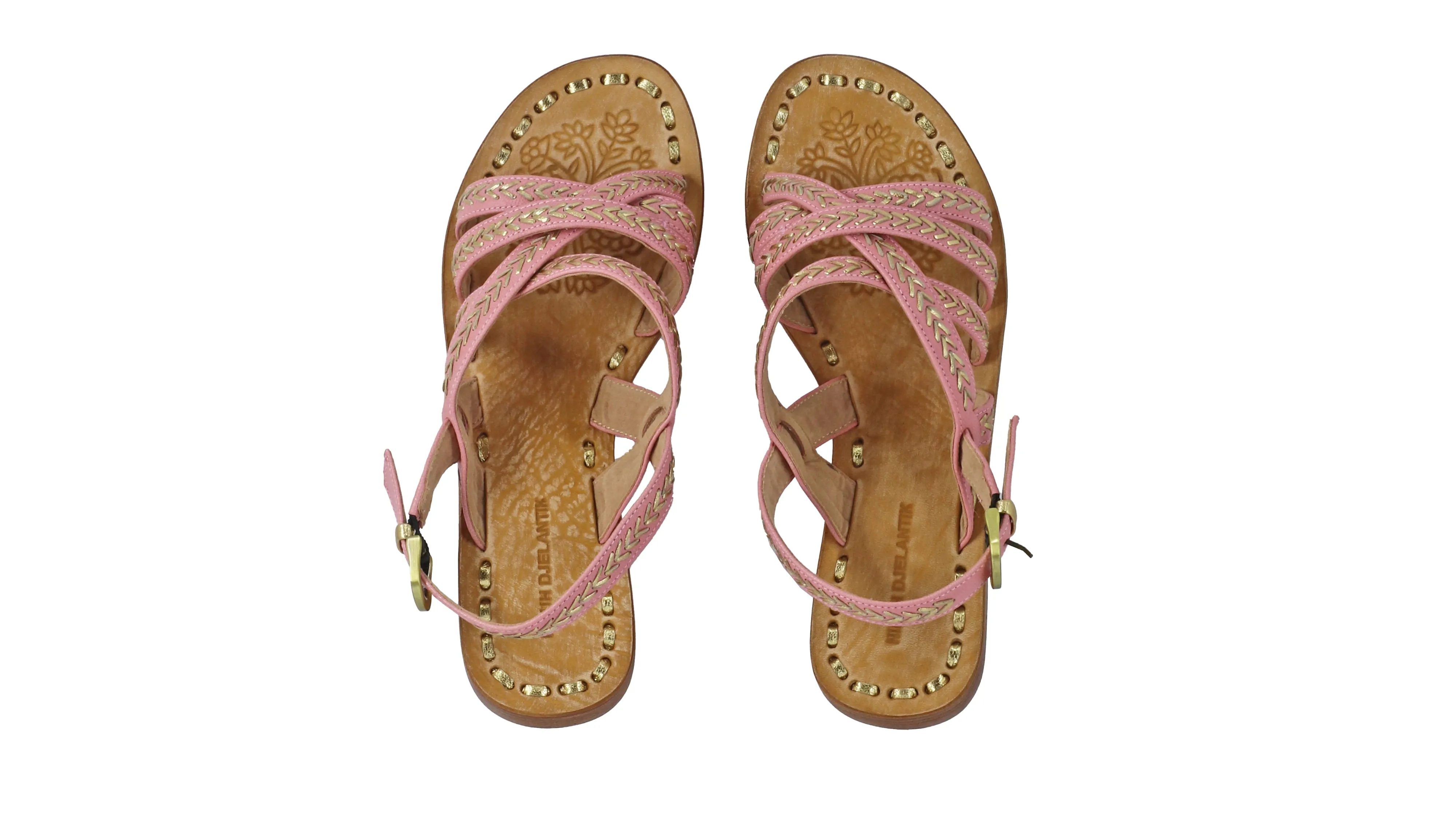 Tiwi 20mm Flat - Soft Pink & Gold