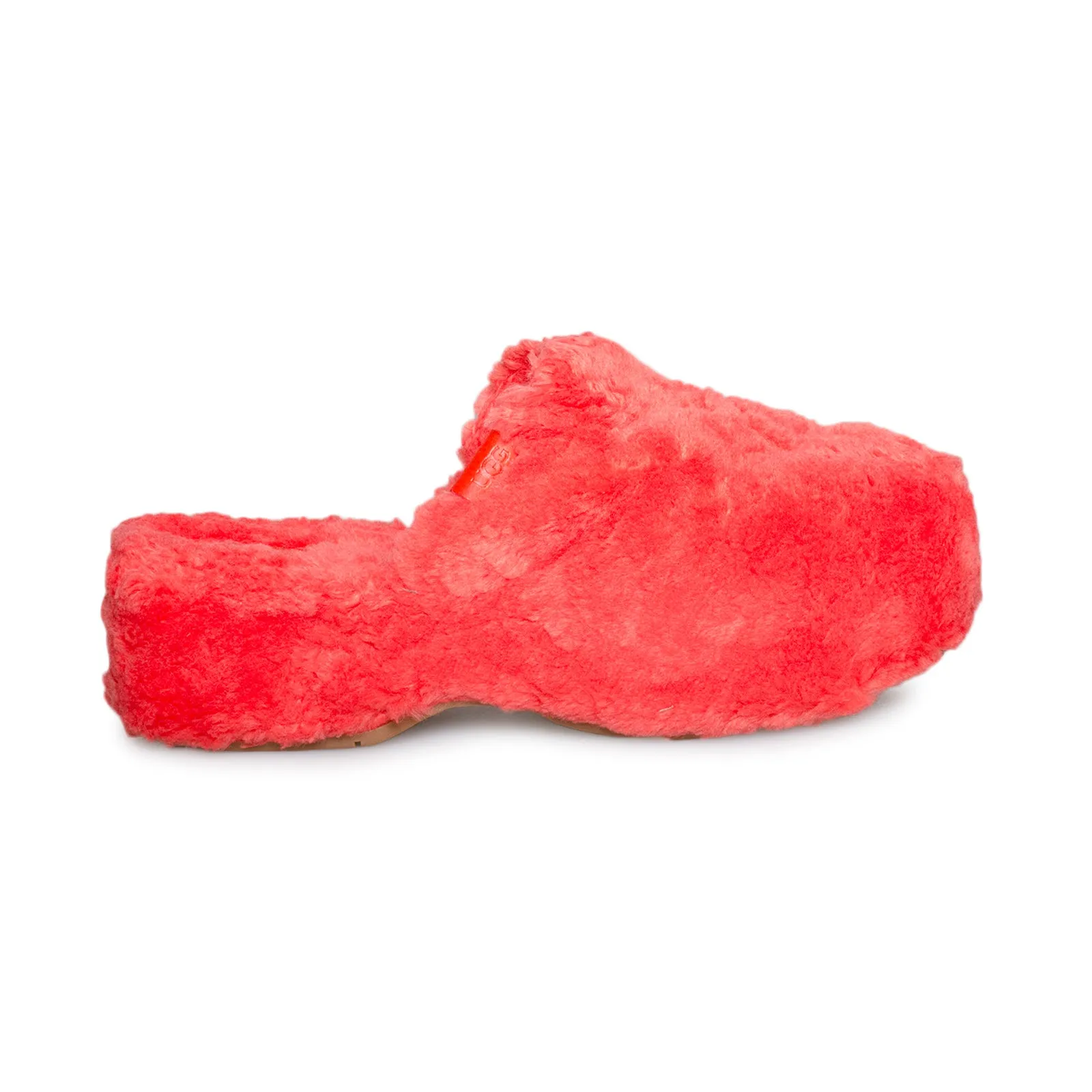 UGG Fuzz Sugar Clog Red Current Shoes - Women's