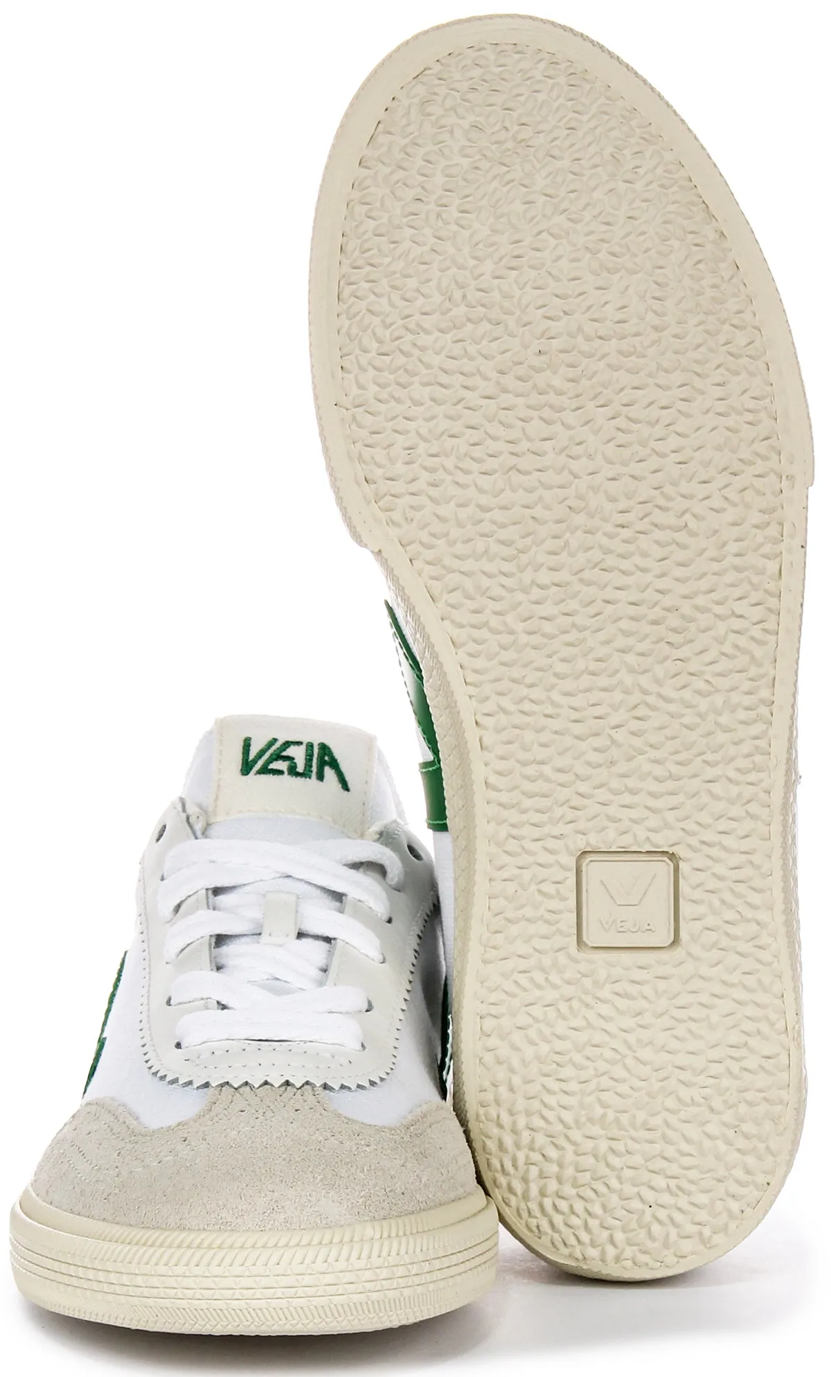 Veja Volley In White Green For Women